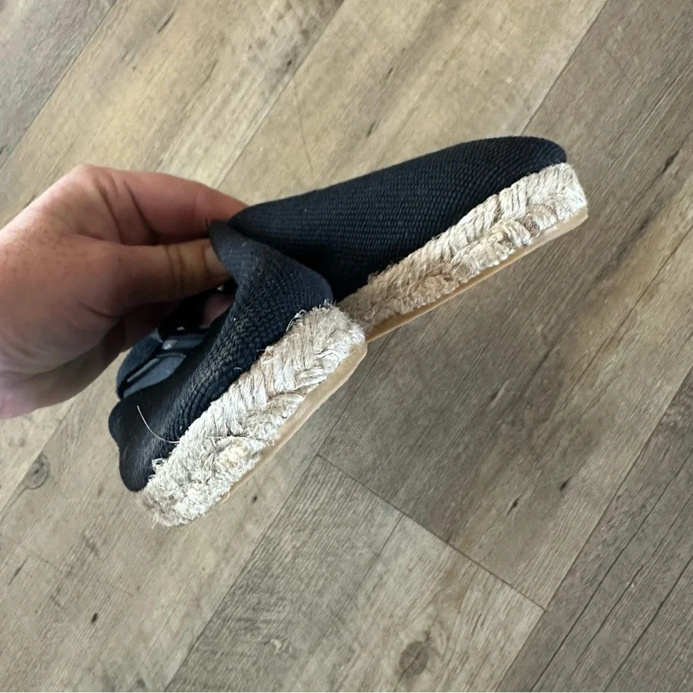Sesto Meucci Slingback Julie Espadrille Black